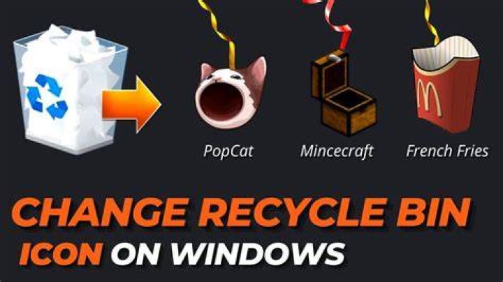 How to change the Recycle Bin icon