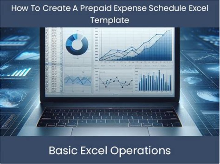How To Create A Prepaid Expense Schedule Excel Template