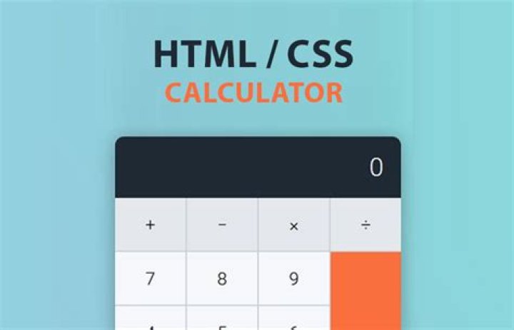How To Create Calculator In Html W3schools