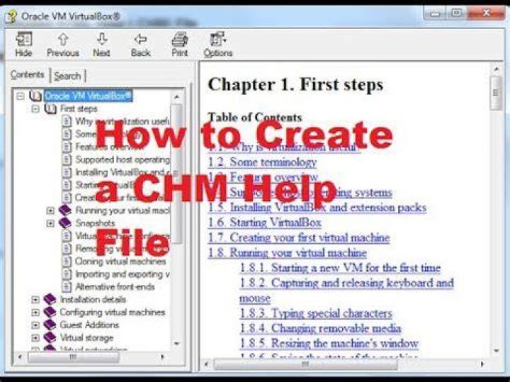 How To Create Chm File Using Html Help Workshop