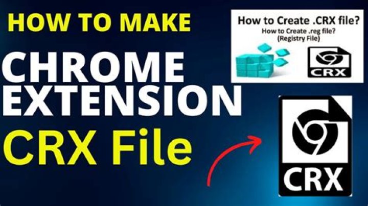 How To Create .crx File For A Chrome Extension
