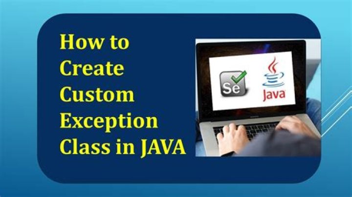 How To Create Custom Exception Class In Java