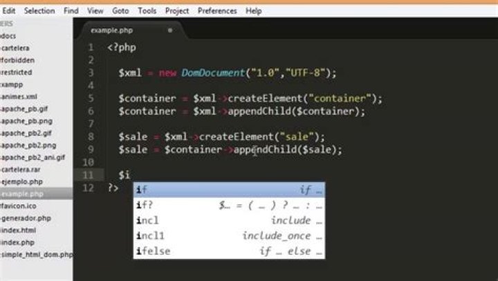 How To Create Xml File With Php