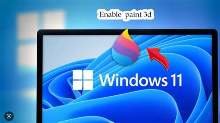 How to enable Paint 3D in Windows 11