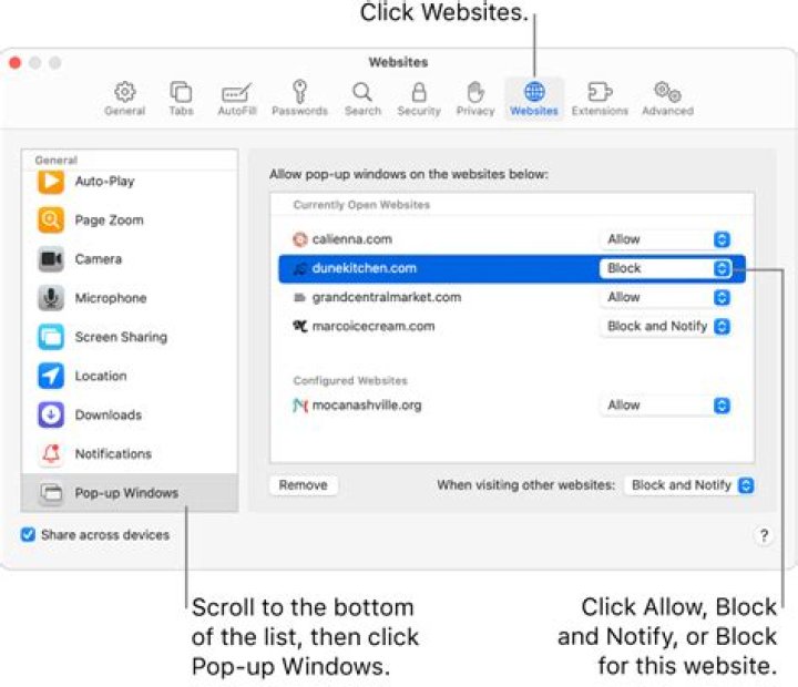 How To Enable Pop Up Blocker On Mac