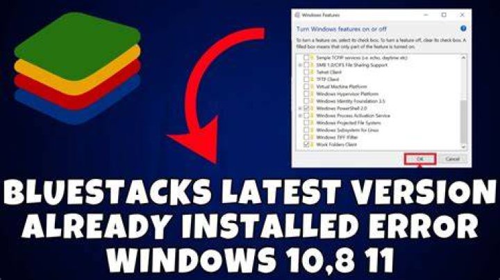 How to fix BlueStacks latest version already installed