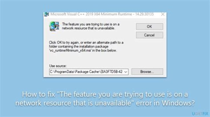 How to fix network resource unavailable error [Full Guide]