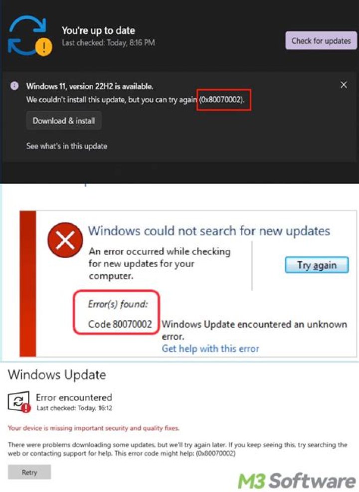 How to fix the Windows Update error code 66a [Full Guide]