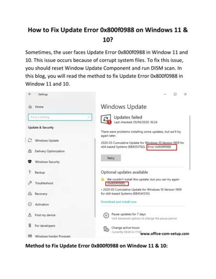 How to fix update error 0x80070026 in Windows 10