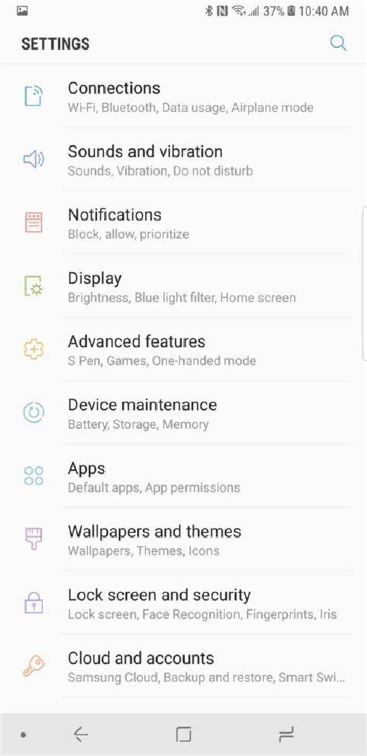 How to make apps fullscreen on Samsung Galaxy Note 8