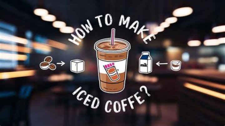 How To Make Dunkin Donuts Iced Coffee