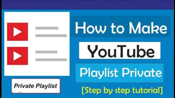 How To Make Youtube Playlist Private