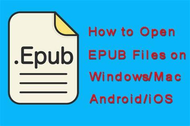 How To Open Epub Files On Windows