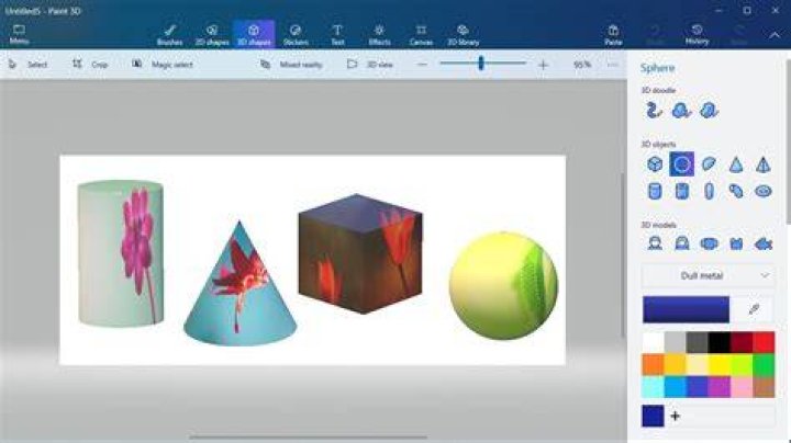How to open multiple images in Paint 3D?