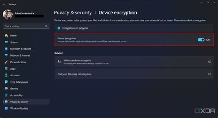 How to use device encryption on Windows 11