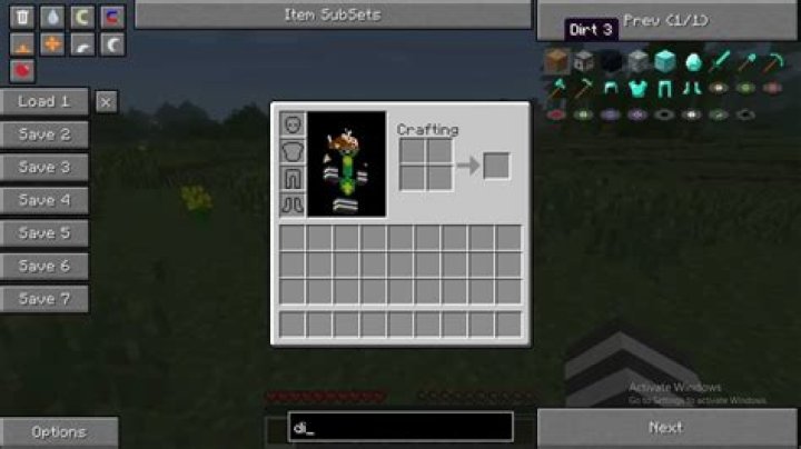 How to use Minecraft not enough items mod