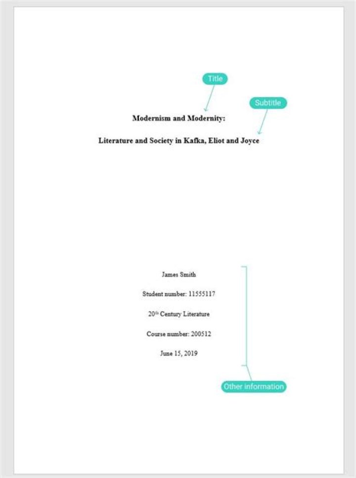 How To Write A Chicago Style Paper