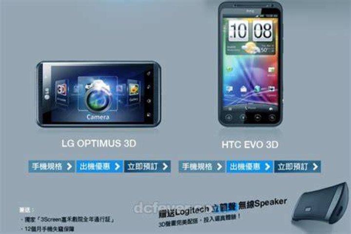 HTC Evo 3D vs LG Optimus 3D