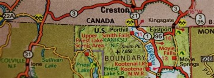 Idaho notable locations