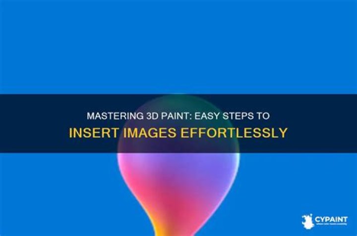 insert button insert option Paint 3d - How to open multiple images in Paint 3D