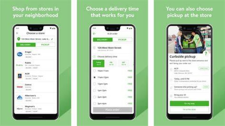 Instacart screenshot 2020 Instacart screenshot 2020