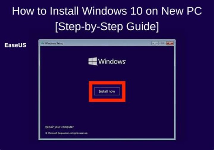 install windows