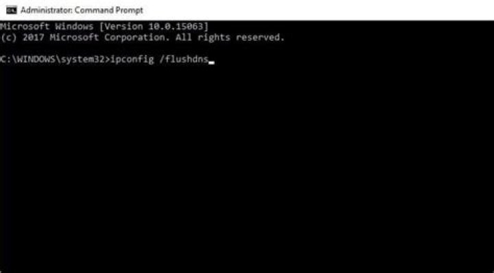 ipconfig /flushdns not working