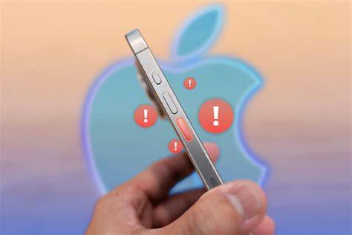 iphone se pattern iPhone SE face down showing rear with camera and Apple logo, on a white and red patterned background.