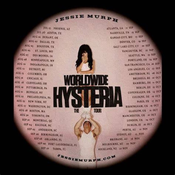 Jessie Murph World Tour Dates 202324 Presale, tickets, dates, venues