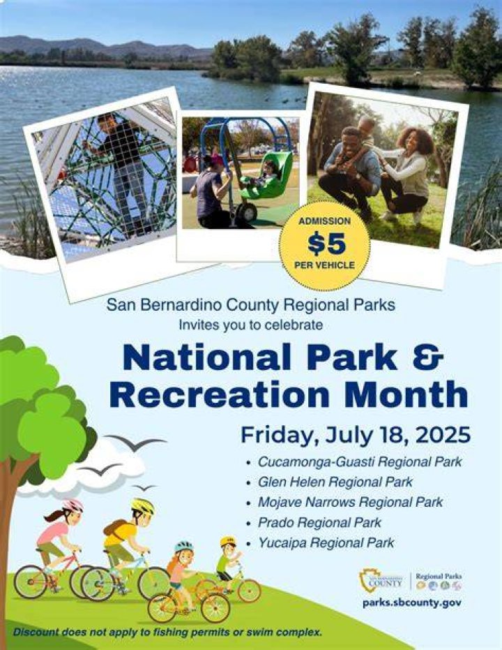 July is Parks and Recreation Month at Riverside Park