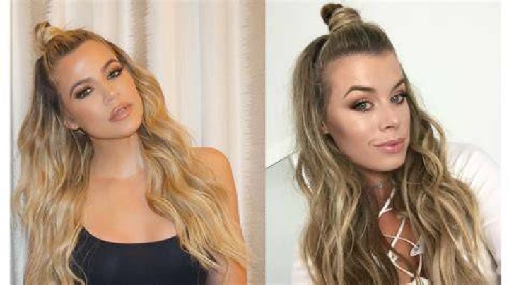 Khloe Kardashian Half Knot