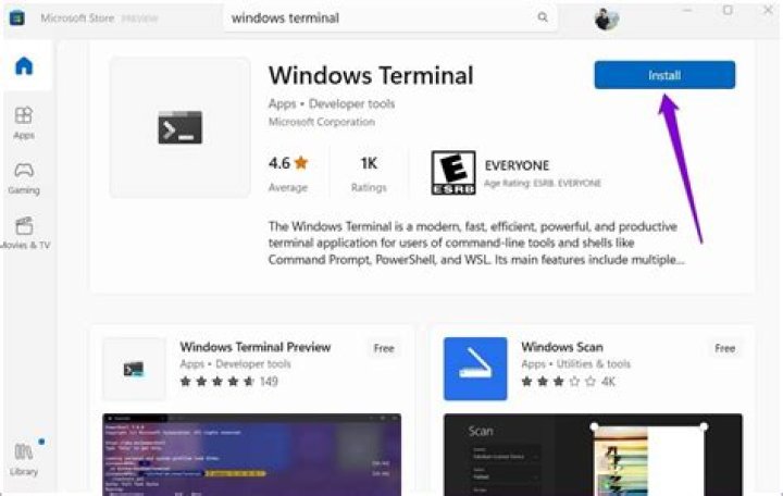 Launch Windows Terminal to fix Diagnostic Policy Service high CPU