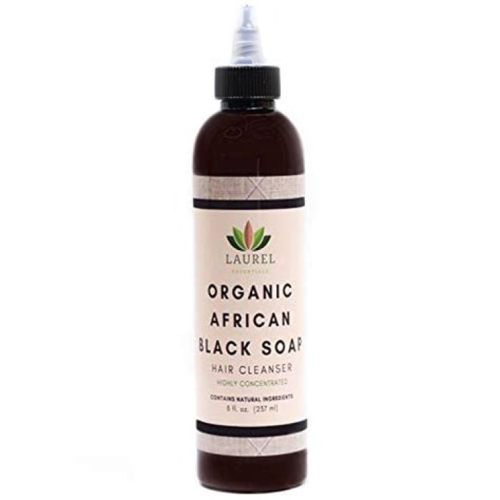 Laurel Essentials Organic African Black Soap Cleanser