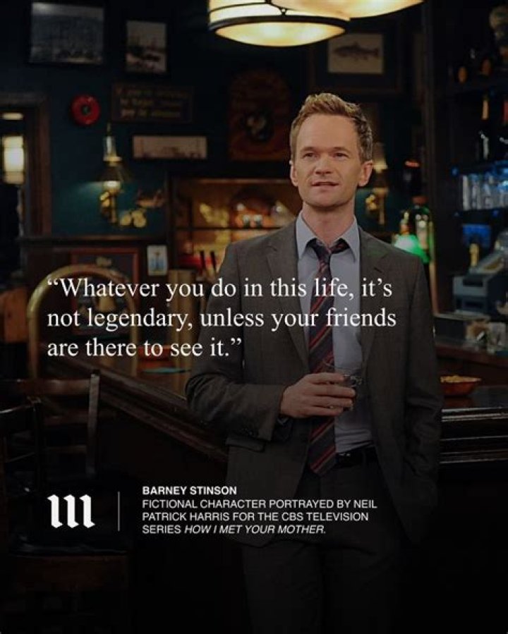 Legendary Barney Stinson Quotes Legendary Barney Stinson Quotes