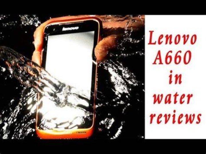 Lenovo A660 waterproof press Lenovo A660 waterproof press