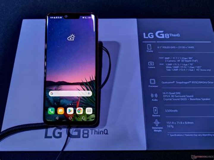 LG G8 ThinQ Review display LG G8 ThinQ Review display