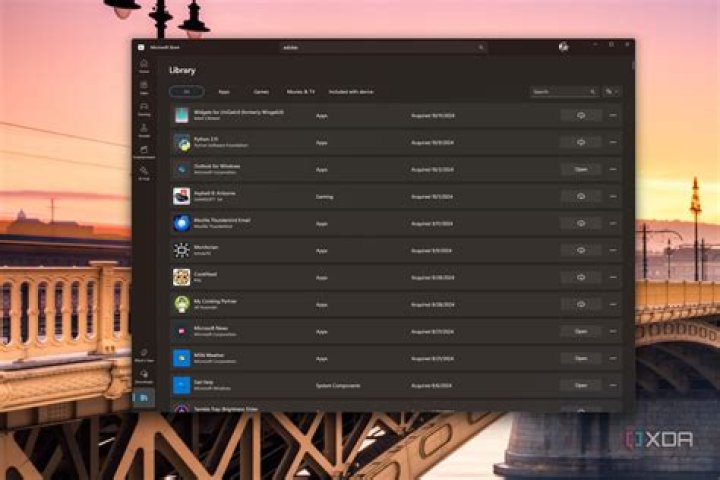 Library in Microsoft Store