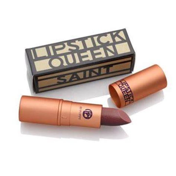 lipstick queen deep red saint lipstick