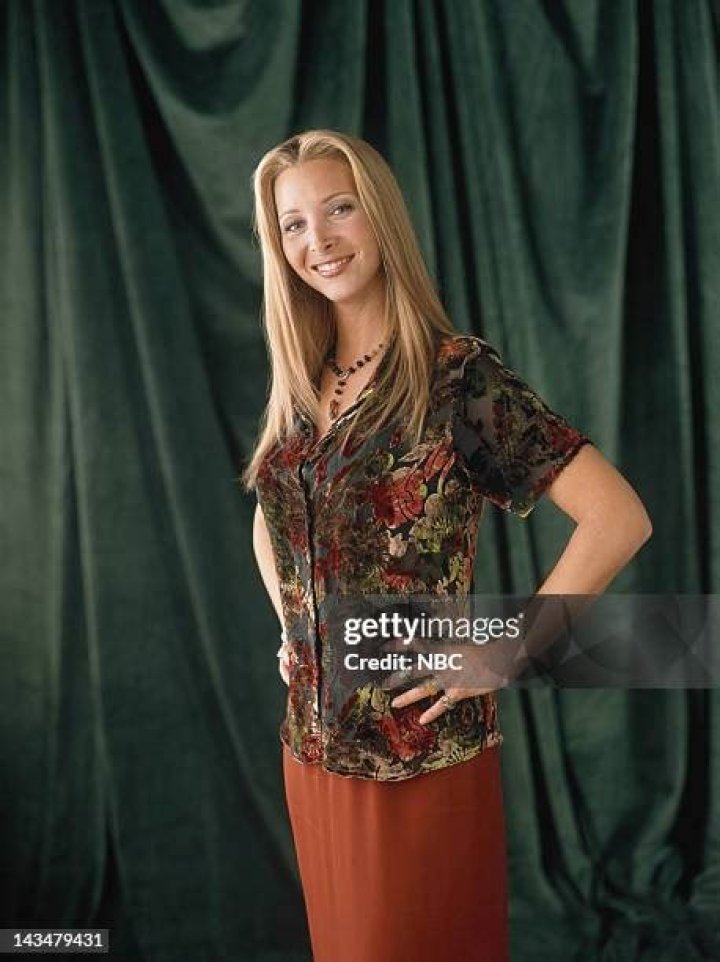 Lisa Kudrow as Phoebe Buffay in Friends Senior AI art