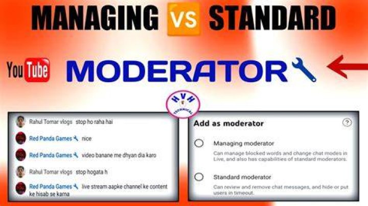 location of moderators list location of moderators list