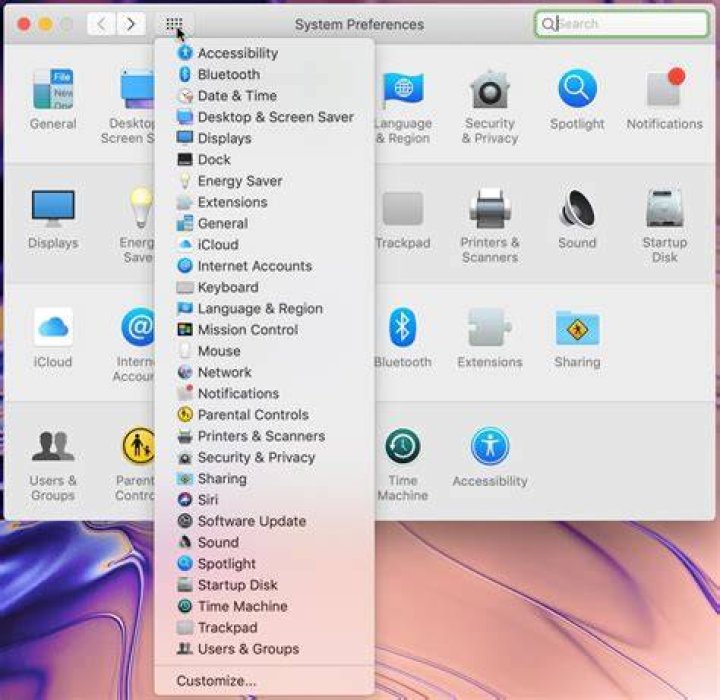 macos system preferences macos system preferences