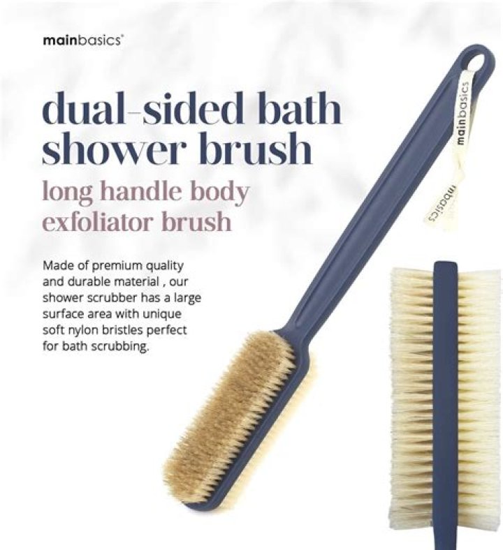 MainBasics Shower Brush