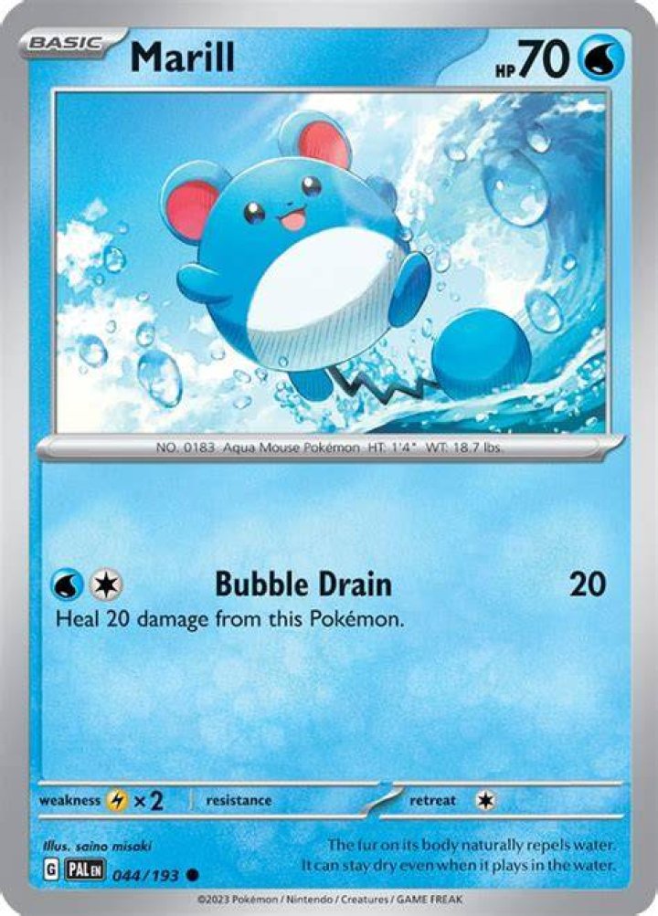 Marill (Evolution V Starter Deck 35)