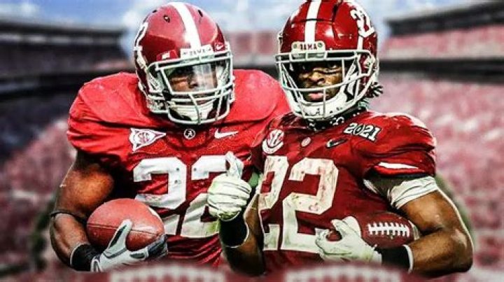 Mark Ingram and Najee Harris Alabama