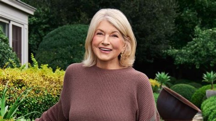 Martha Stewart's bandaged foot.