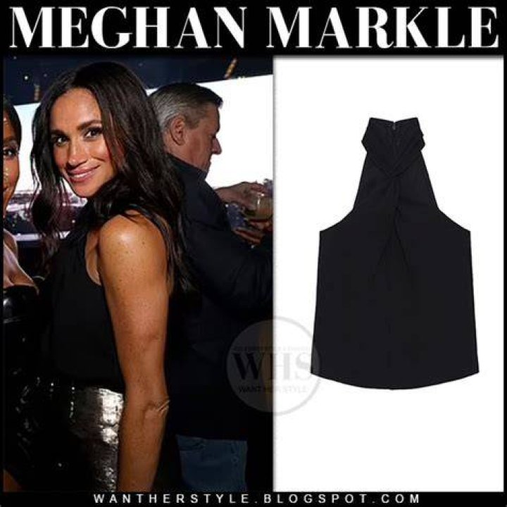Meghan Markle shines in silver sequins, black halter top for second night at Beyoncé concert
