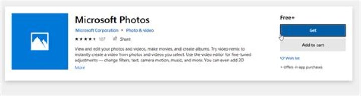Microsoft Photos app has disappeared