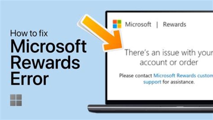 microsoft rewards error