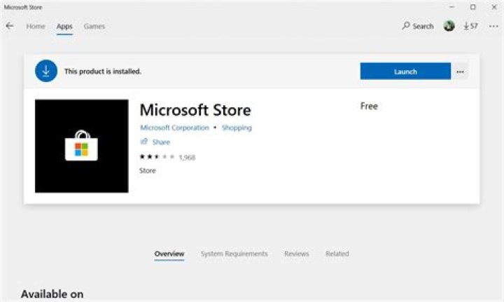 Microsoft Store screenshot Microsoft Store - Windows 10 calendar not showing events