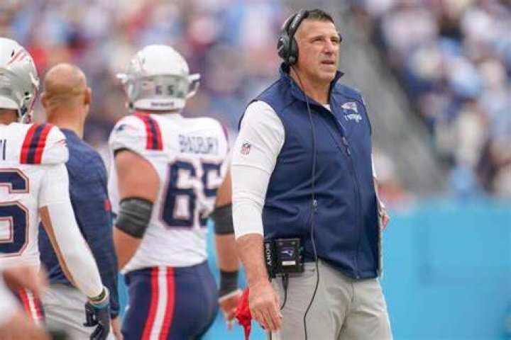Mike Vrabel coached for the Tennessee Titans and played for the New England Patriots.